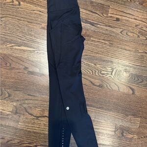 Lululemon Fast and Free Black Leggings, size 4.